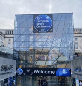 Entrance to conference